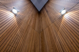 trikustik akustikplatten mit nussfurnier